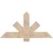 Ekena Millwork Kennewick Smooth Timber Gable Bracket, Douglas Fir, 48"W x 24"H x 1 1/2"D x 5 1/2"F, 12/12 Pitch GBW048X24X0206KEN00SDF - alternate 1